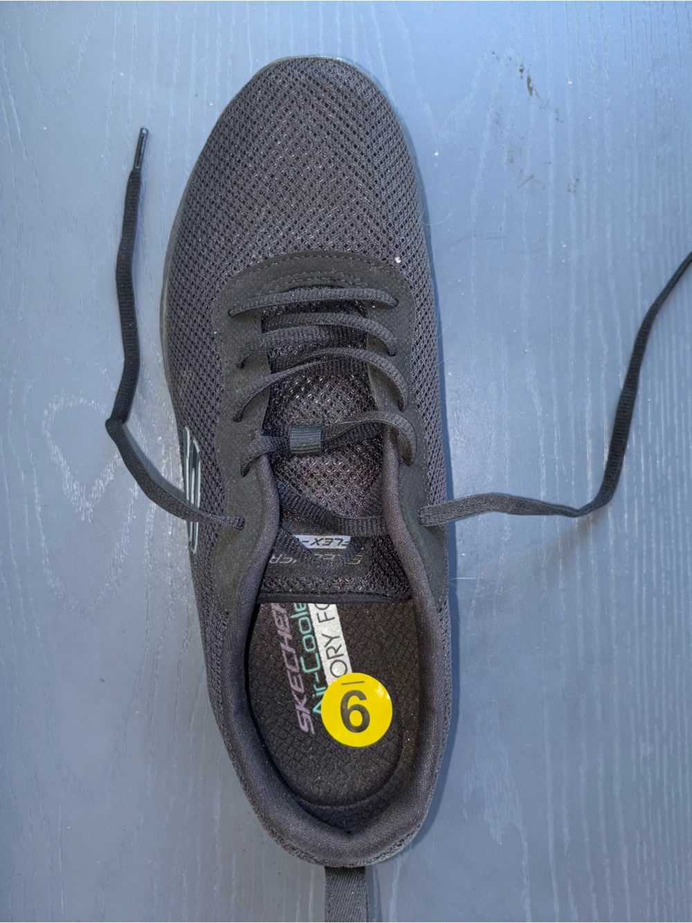 Skechers Black Breathable Mesh Athletic Sneaker - Single Left Shoe NWOT